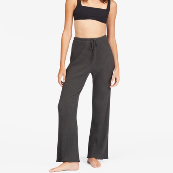 BILLABONG Women's So Easy Rib Knit Pants - Picture 1 of 3